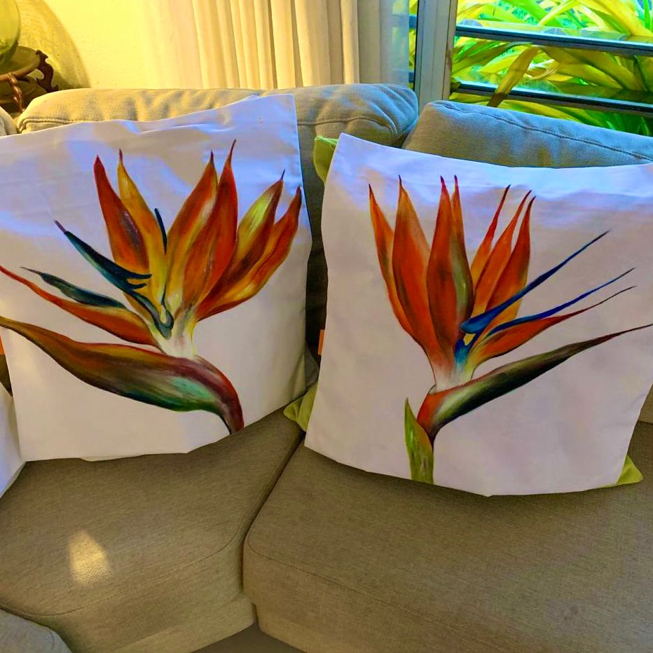 Bird of Paradise warm licht