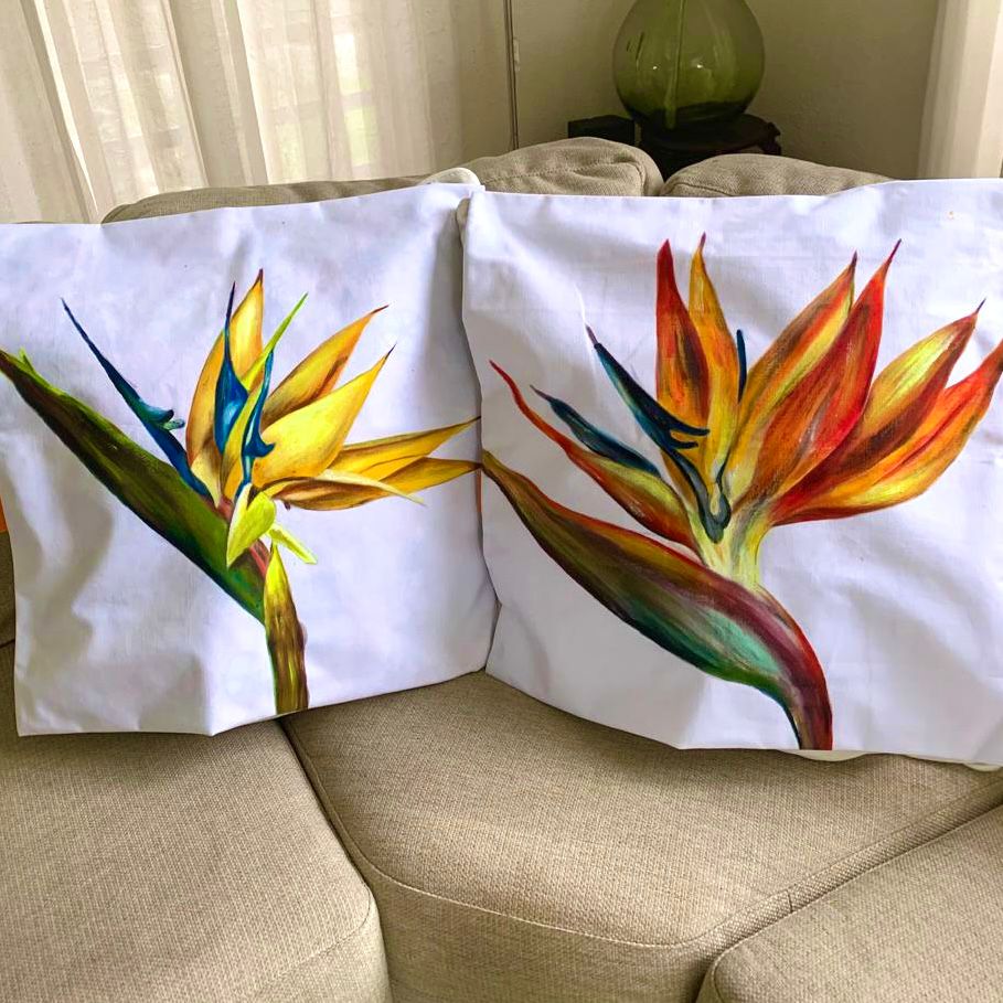 Bird of Paradise geel oranje